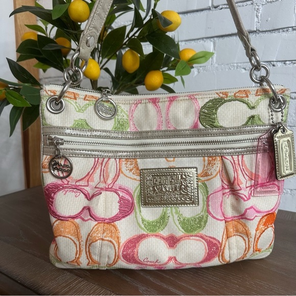 Coach Handbags - Coach Poppy Convertible Shoulder Bag / Crossbody